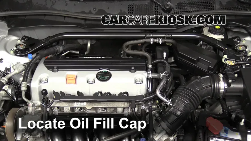2010 Honda Accord EX-L 2.4L 4 Cyl. Coupe (2 Door) Oil